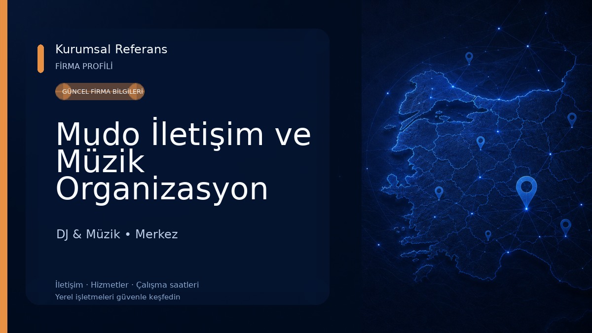 Mudo İletişim ve Müzik Organizasyon DJ & Müzik