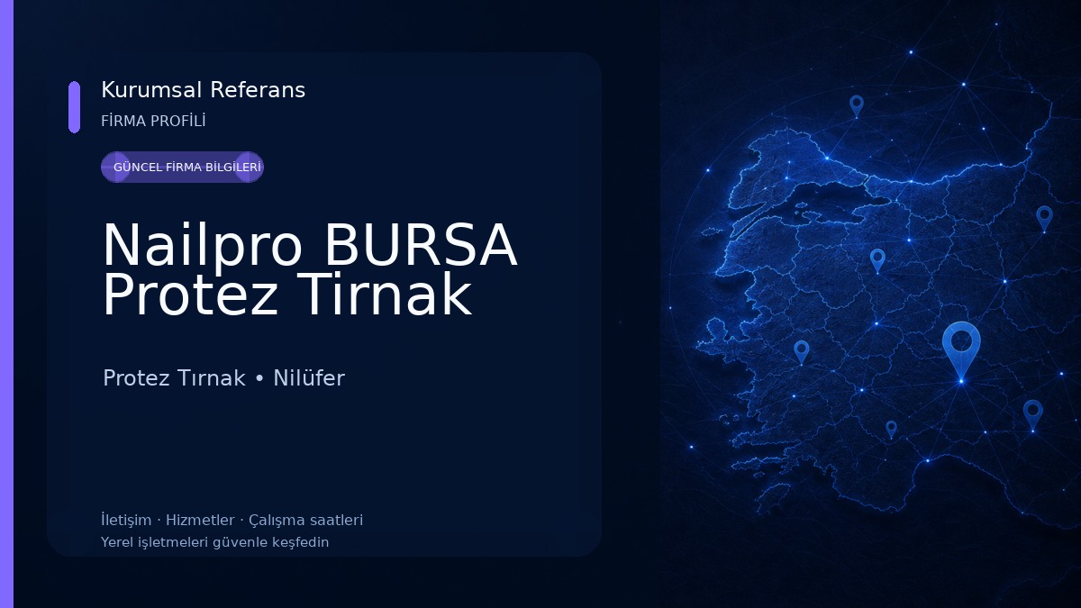 Nailpro BURSA Protez Tirnak Protez Tırnak