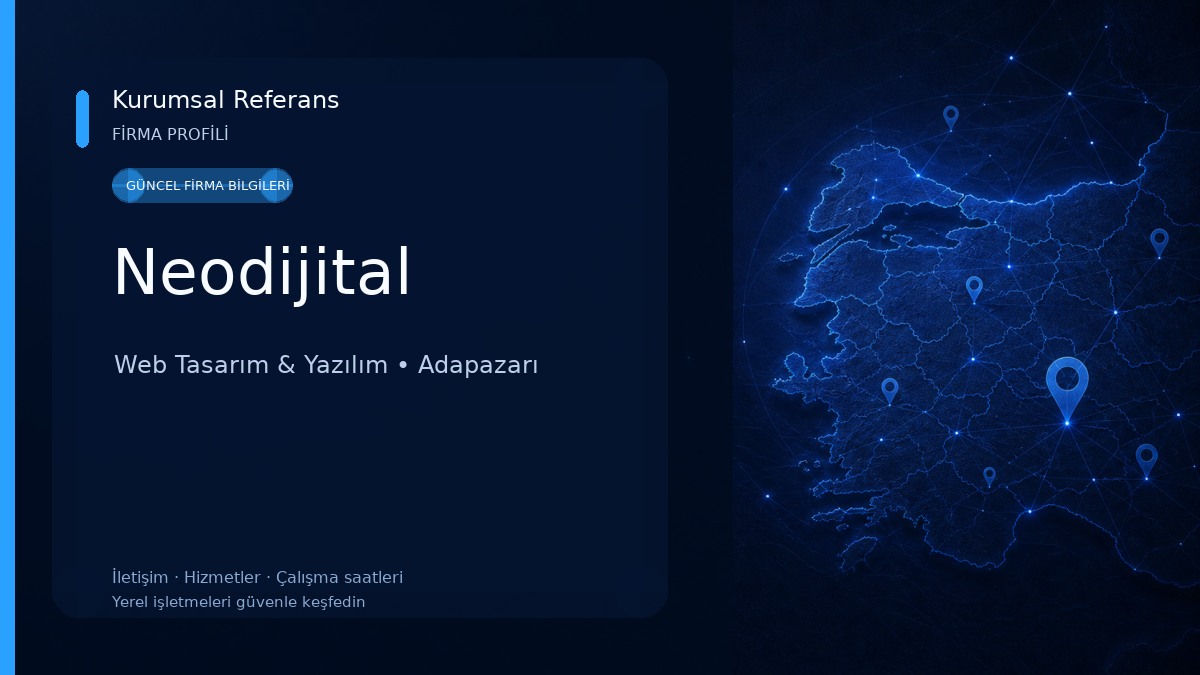 Neodijital Web Tasarım & Yazılım