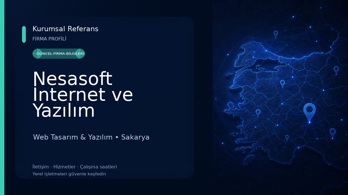 Nesasoft İnternet ve Yazılım Hizmetleri Web Tasarım & Yazılım