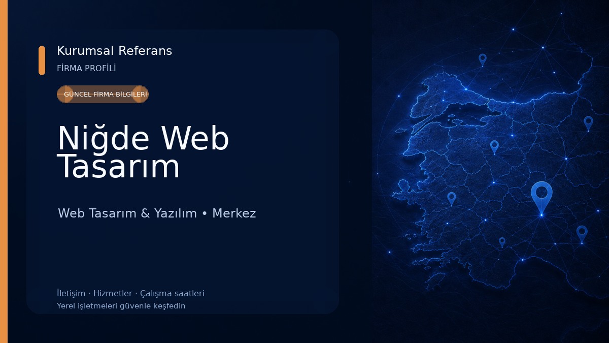 Niğde Web Tasarım