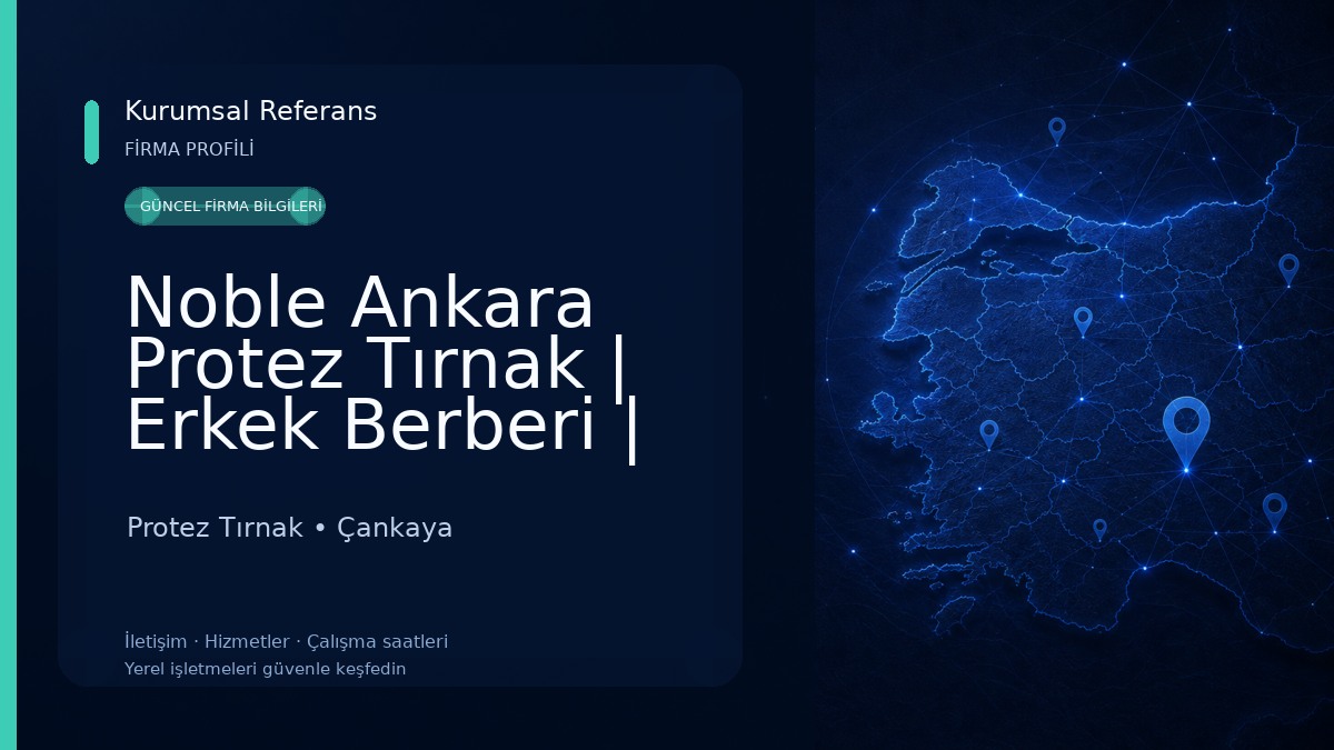 Noble Ankara Protez Tırnak | Erkek Berberi | Erkek Kuaförü Protez Tırnak