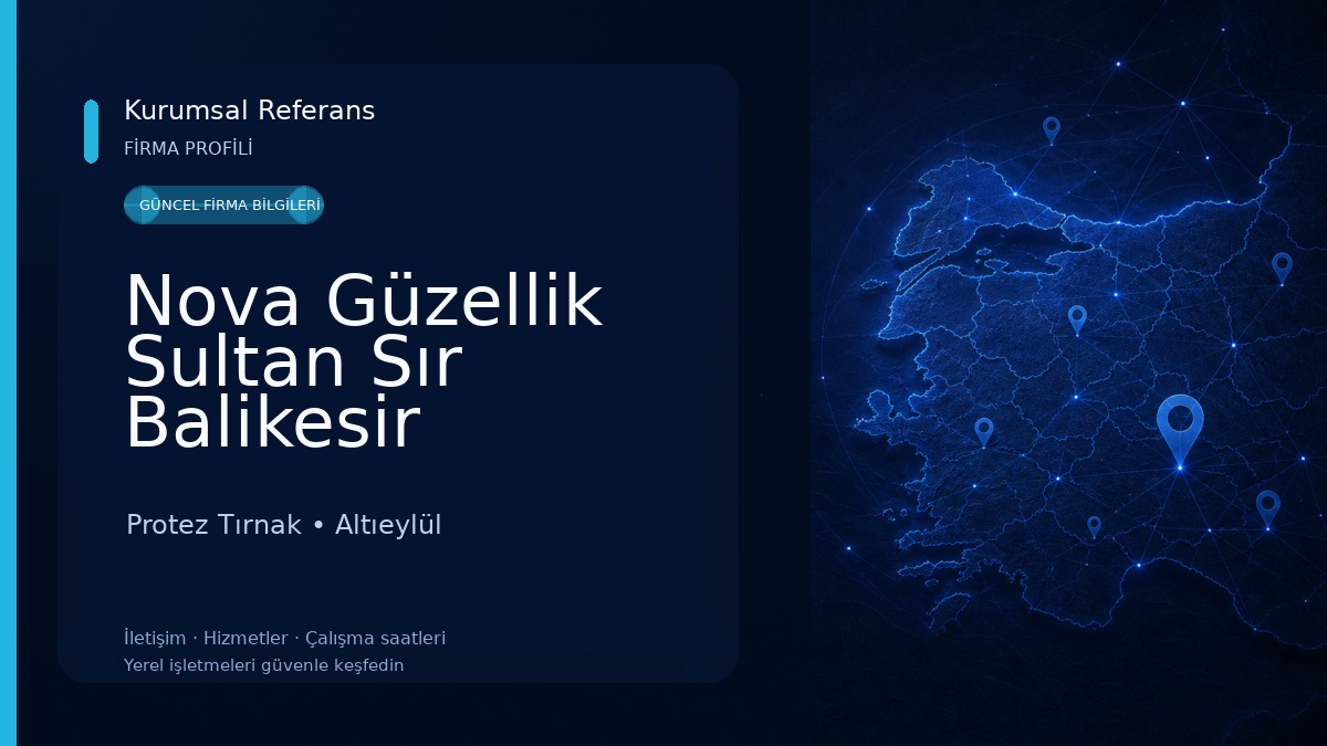 Nova Güzellik Sultan Sır Balikesir Protez Tırnak