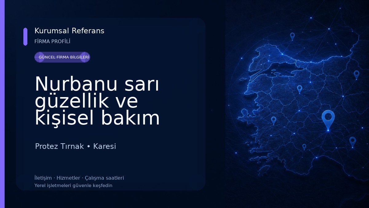 Nurbanu sarı güzellik ve kişisel bakım Protez Tırnak