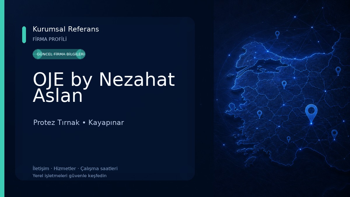 OJE by Nezahat Aslan Protez Tırnak