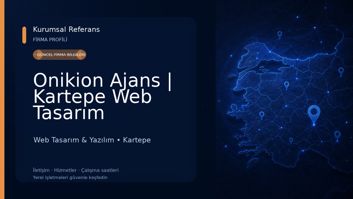 Onikion Ajans | Kartepe Web Tasarım Web Tasarım & Yazılım