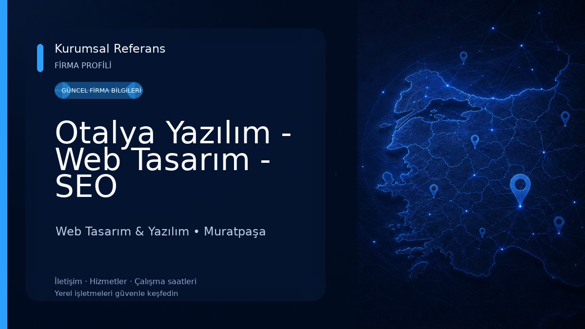 Otalya Yazılım - Web Tasarım - SEO