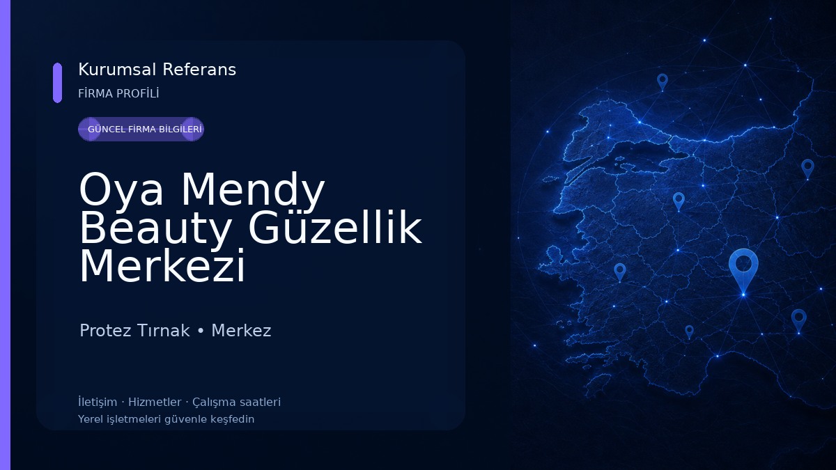 Oya Mendy Beauty Güzellik Merkezi Protez Tırnak