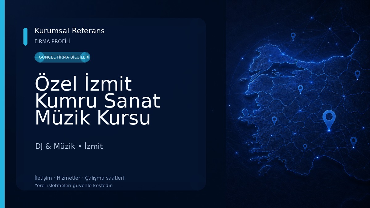 Özel İzmit Kumru Sanat Müzik Kursu DJ & Müzik