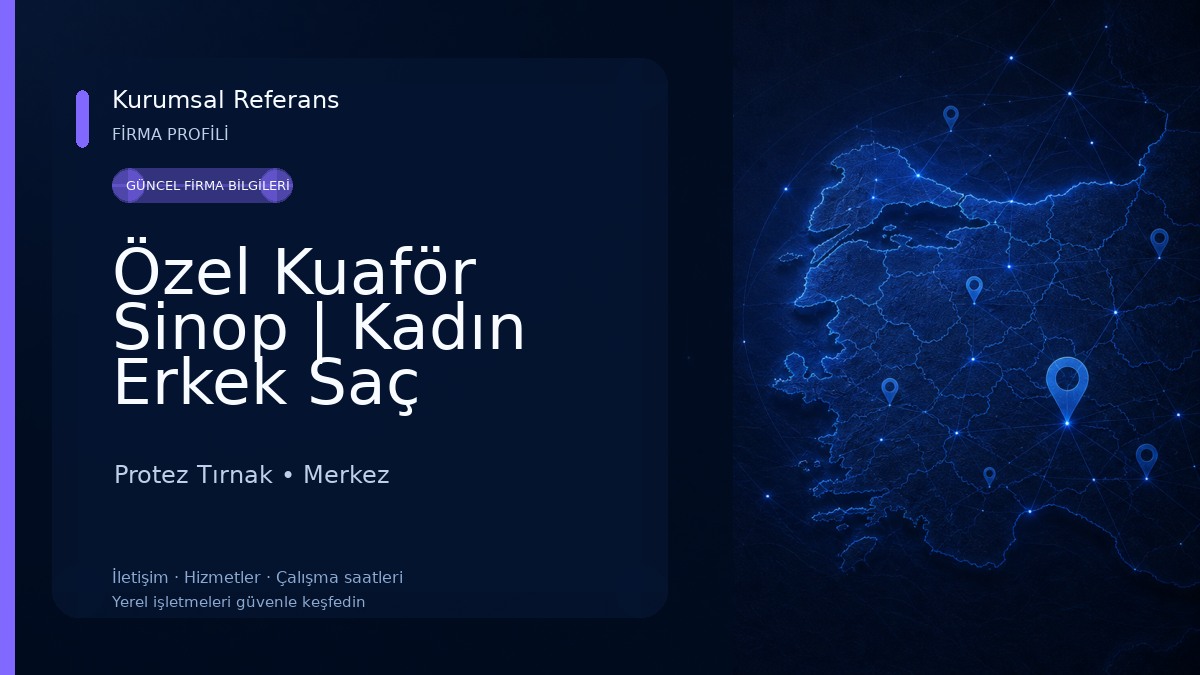 Özel Kuaför Sinop | Kadın Erkek Saç Kesimi, Berber ve Lazer Epilasyon Merkezi Protez Tırnak