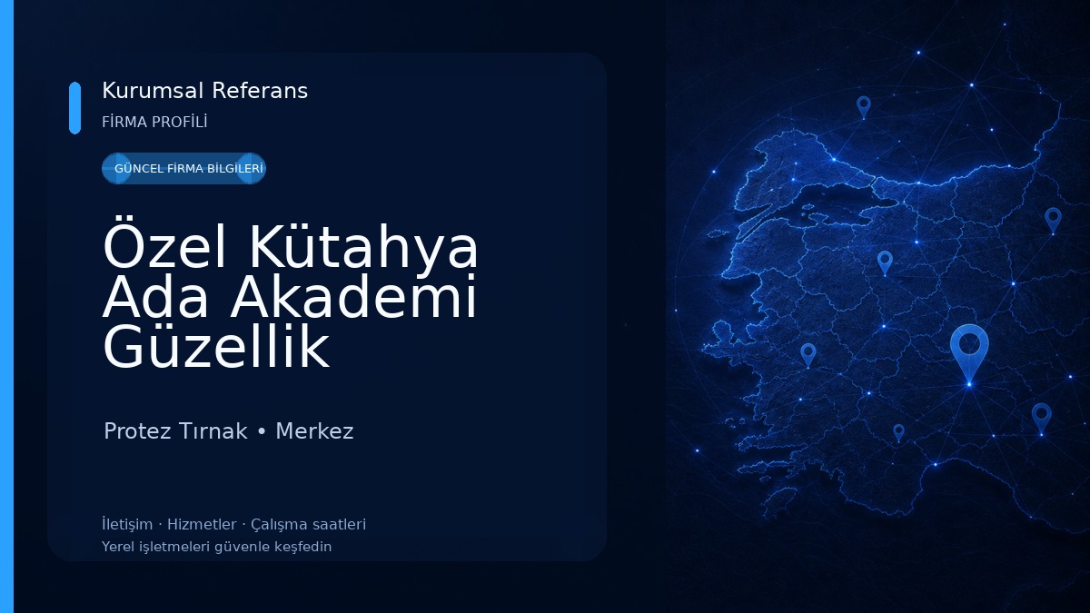 Özel Kütahya Ada Akademi Güzellik Uzmanlığı ve Kuaförlük Kursu Protez Tırnak