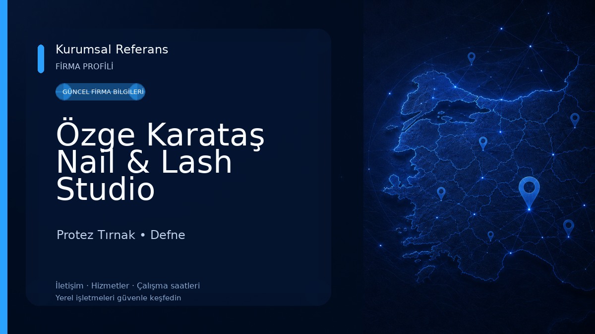 Özge Karataş Nail & Lash Studio Protez Tırnak