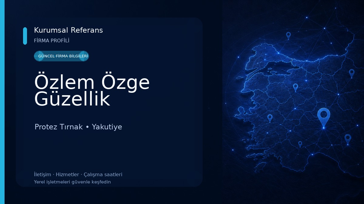 Özlem Özge Güzellik Protez Tırnak