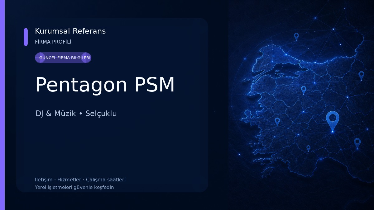 Pentagon PSM DJ & Müzik