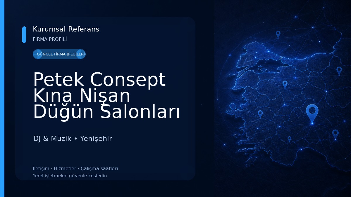 Petek Consept Kına Nişan Düğün Salonları DJ & Müzik