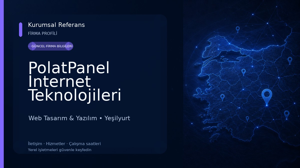 PolatPanel İnternet Teknolojileri Web Tasarım E-Ticaret