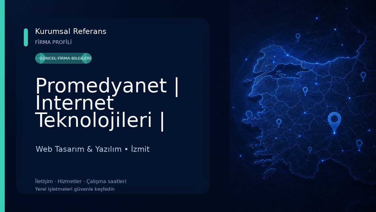 Promedyanet | İnternet Teknolojileri | Kocaeli Web Tasarım