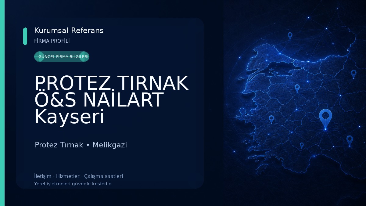 PROTEZ TIRNAK Ö&S NAİLART Kayseri 