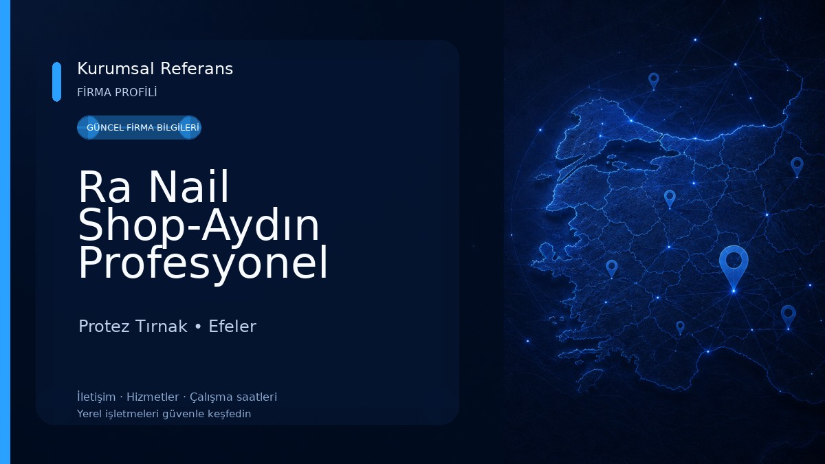Ra Nail Shop-Aydın Profesyonel Tırnak Malzemeleri 