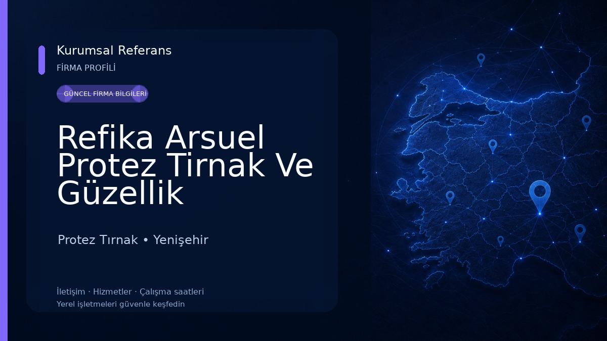 Refika Arsuel Protez Tirnak Ve Güzellik Protez Tırnak