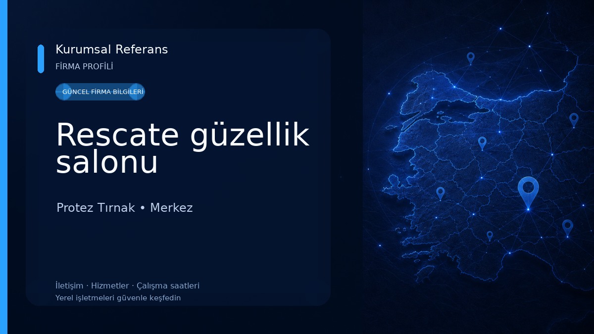 Rescate güzellik salonu Protez Tırnak