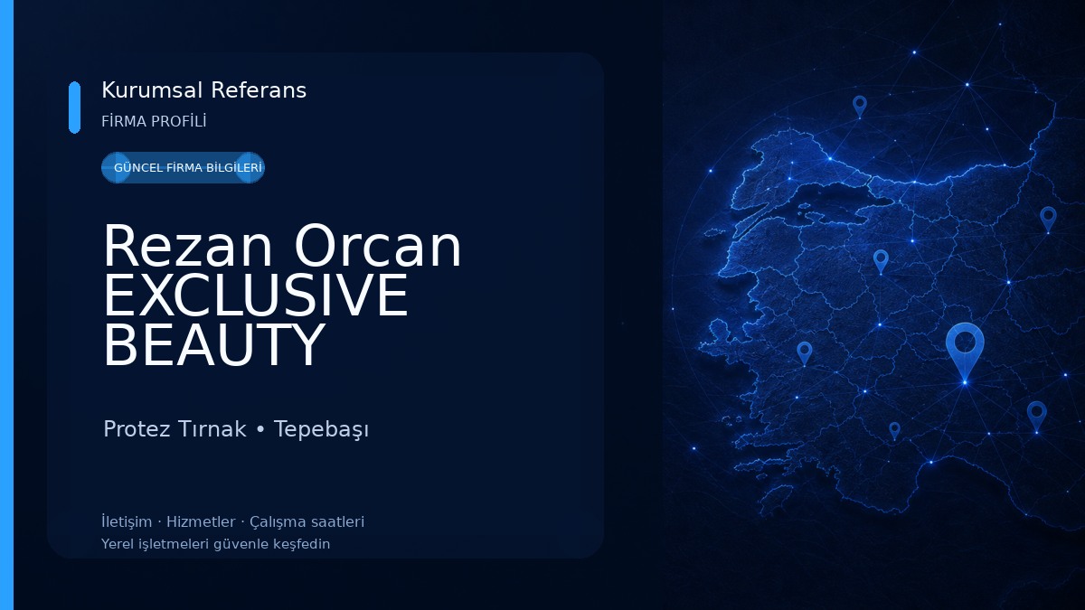 Rezan Orcan EXCLUSIVE BEAUTY Protez Tırnak