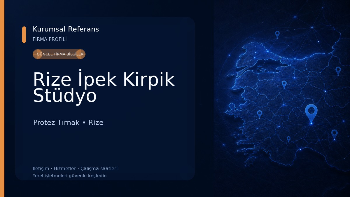 Rize İpek Kirpik Stüdyo Protez Tırnak