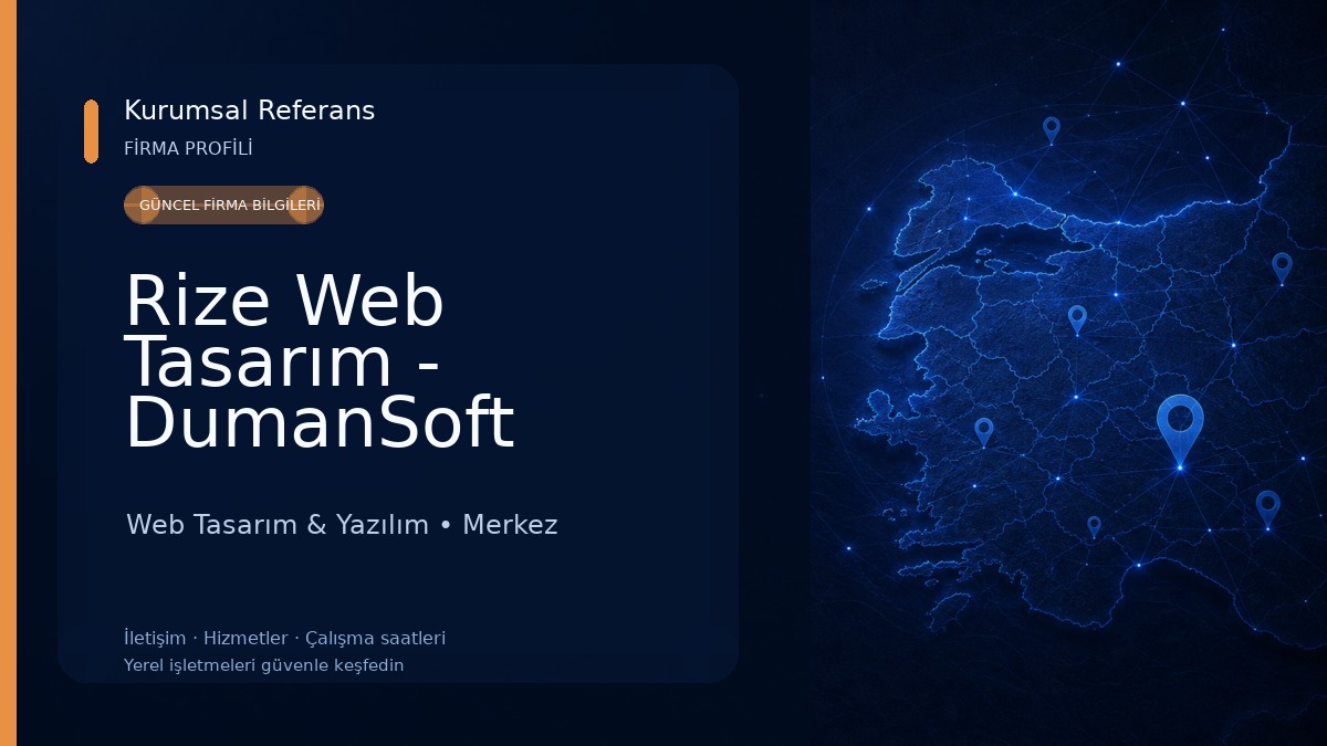 Rize Web Tasarım - DumanSoft 