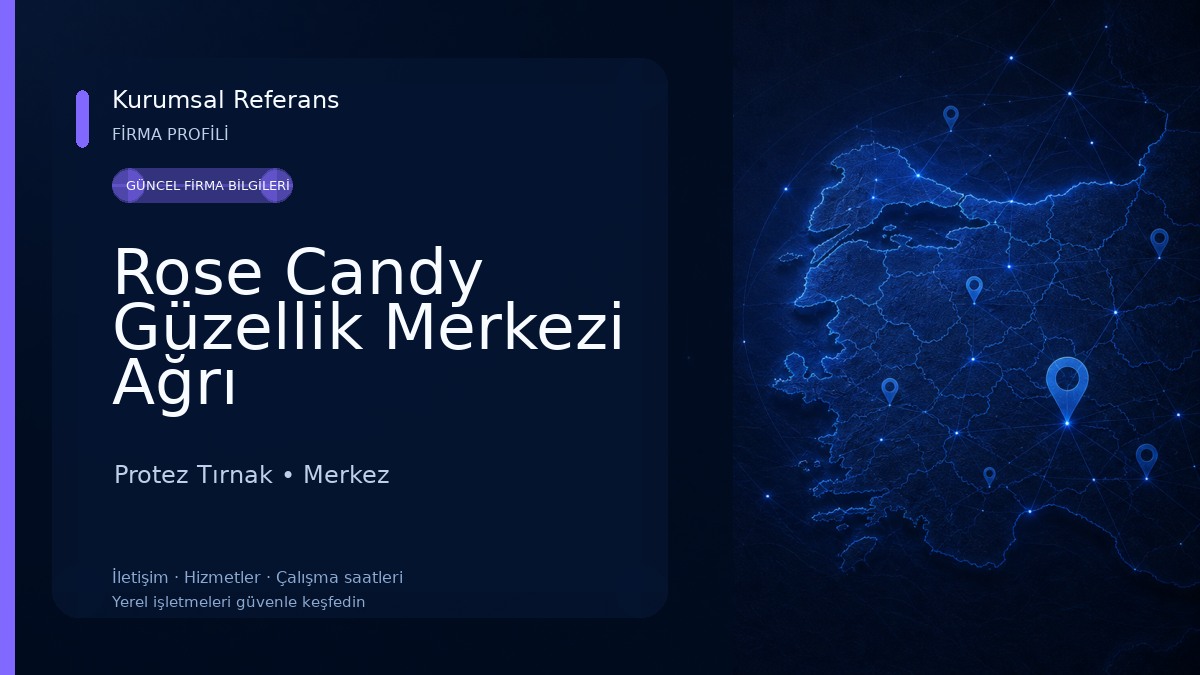 Rose Candy Güzellik Merkezi Ağrı Protez Tırnak