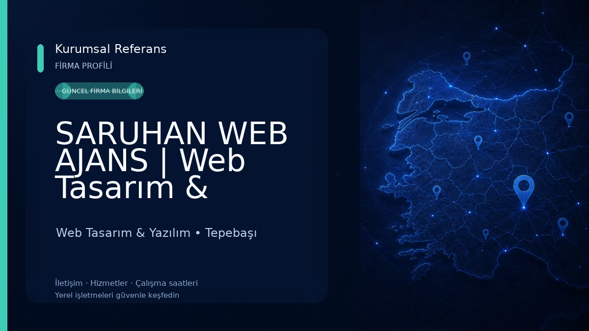 SARUHAN WEB AJANS | Web Tasarım & Yazılım & Dijital Ajans