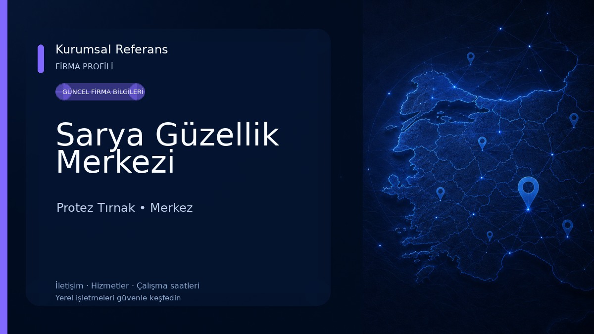 Sarya Güzellik Merkezi Protez Tırnak