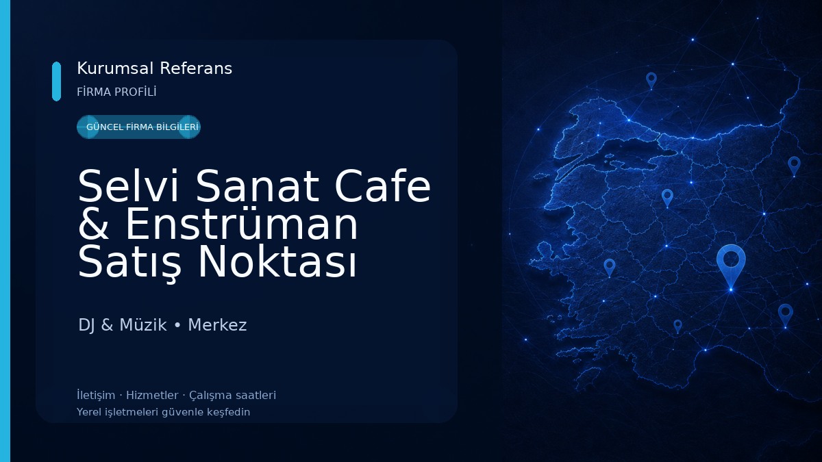 Selvi Sanat Cafe & Enstrüman Satış Noktası 