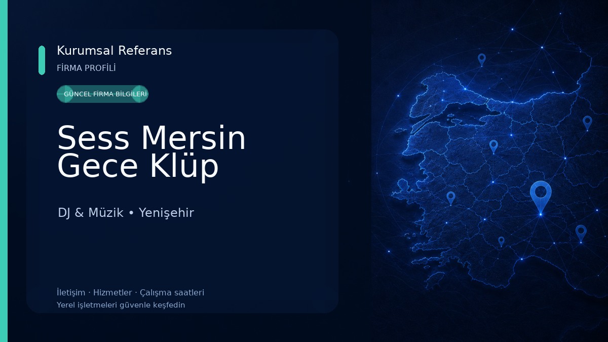 Sess Mersin Gece Klüp DJ & Müzik