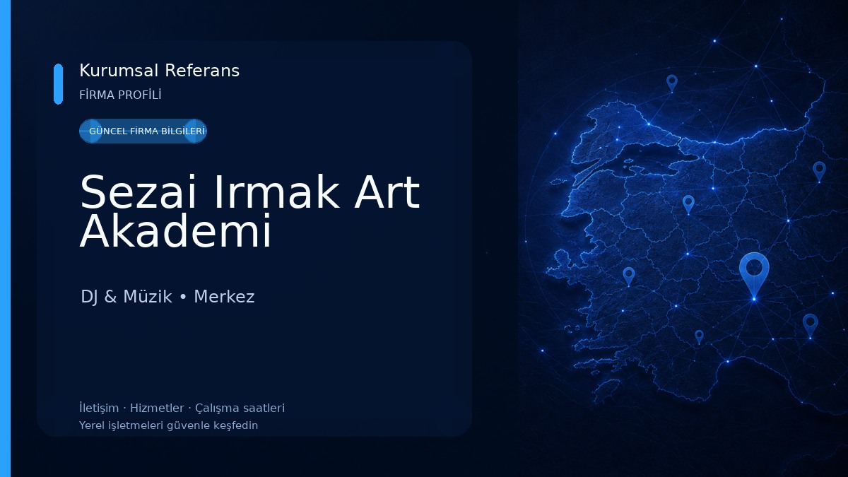Sezai Irmak Art Akademi DJ & Müzik