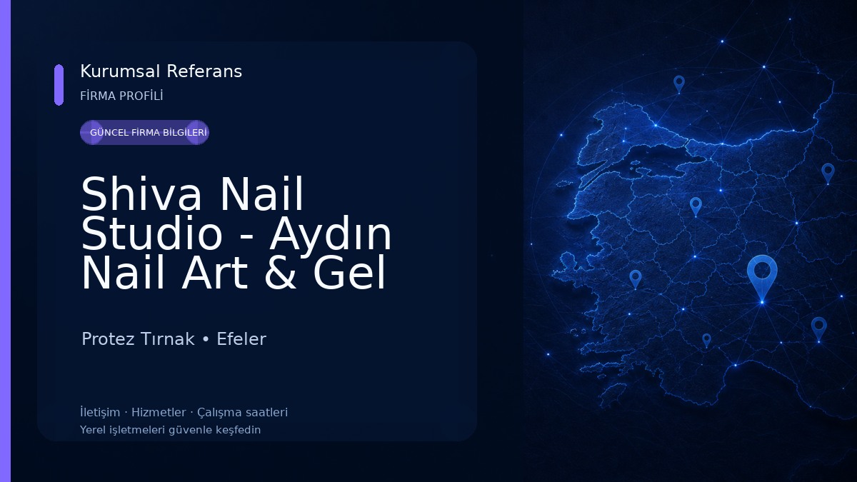 Shiva Nail Studio - Aydın Nail Art & Gel Nail - Efeler Güzellik Merkezi 