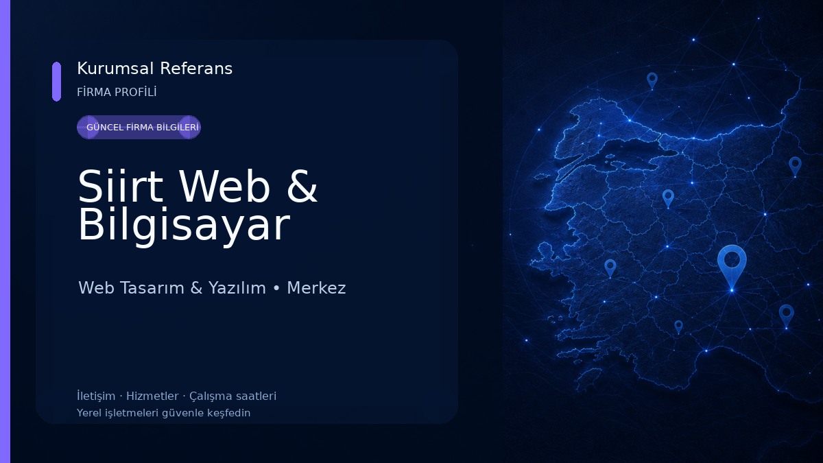 Siirt Web & Bilgisayar 
