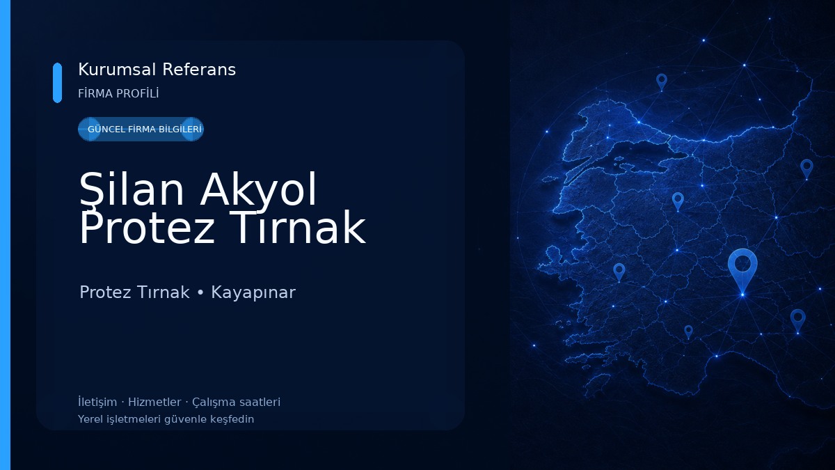 Şilan Akyol Protez Tırnak 