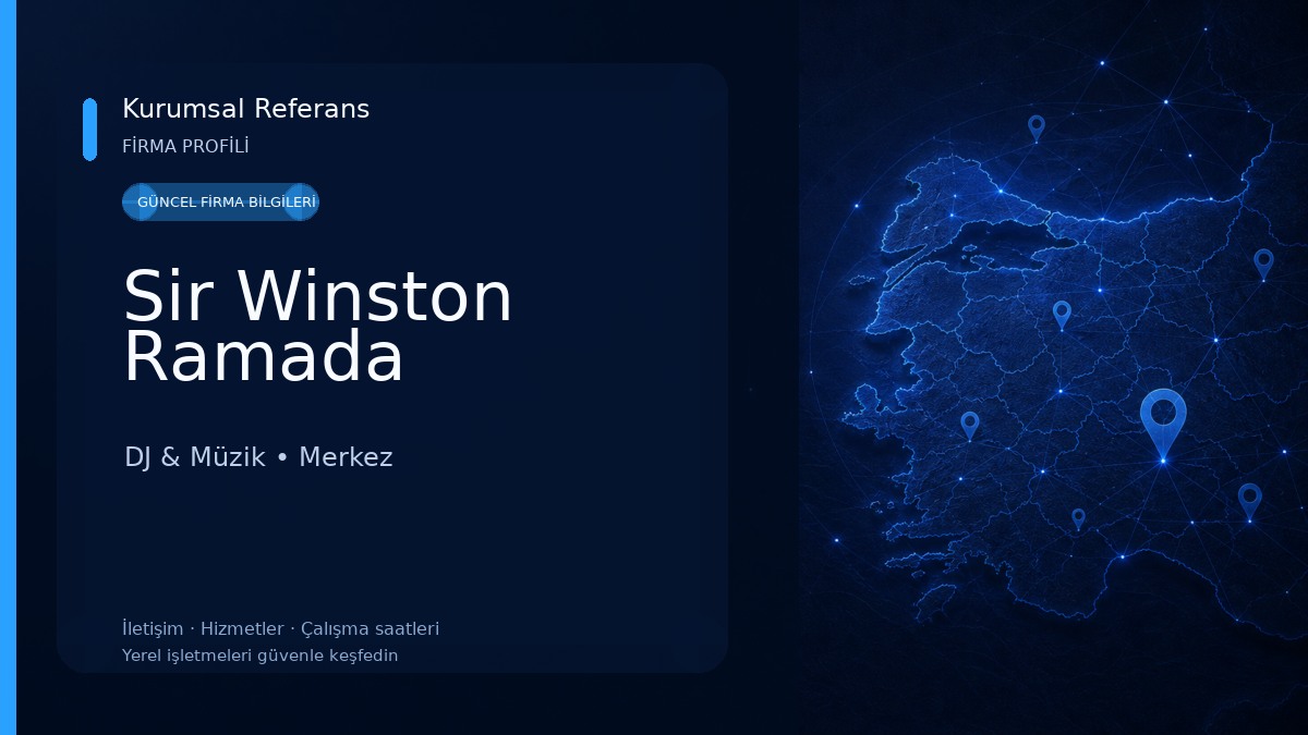 Sir Winston Ramada DJ & Müzik