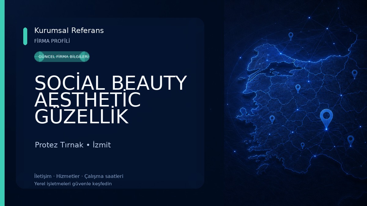 SOCİAL BEAUTY AESTHETİC GÜZELLİK MERKEZİ - Saç Terapisi - Cilt Bakımı - Protez Tırnak - Lazer Epilasyon Protez Tırnak
