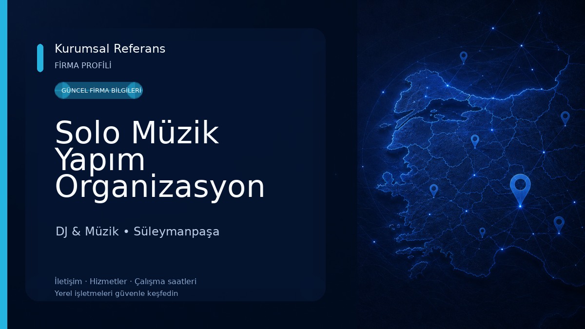 Solo Müzik Yapım Organizasyon 