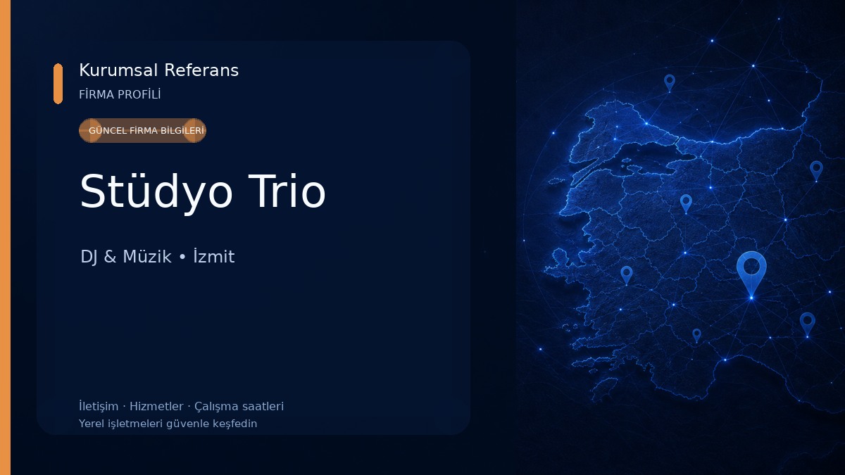 Stüdyo Trio DJ & Müzik