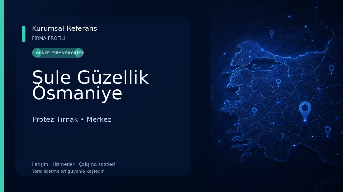Şule Güzellik Osmaniye Protez Tırnak