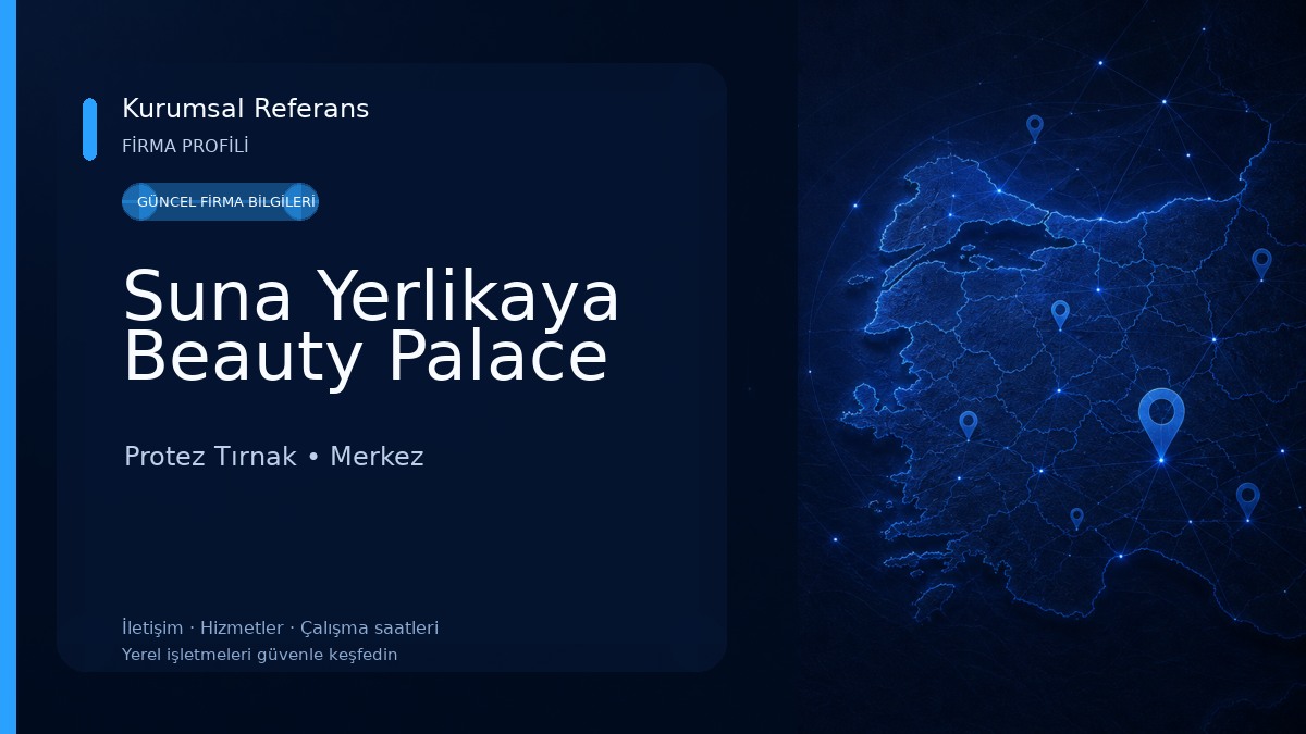 Suna Yerlikaya Beauty Palace
