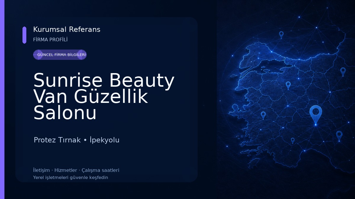 Sunrise Beauty Van Güzellik Salonu Protez Tırnak