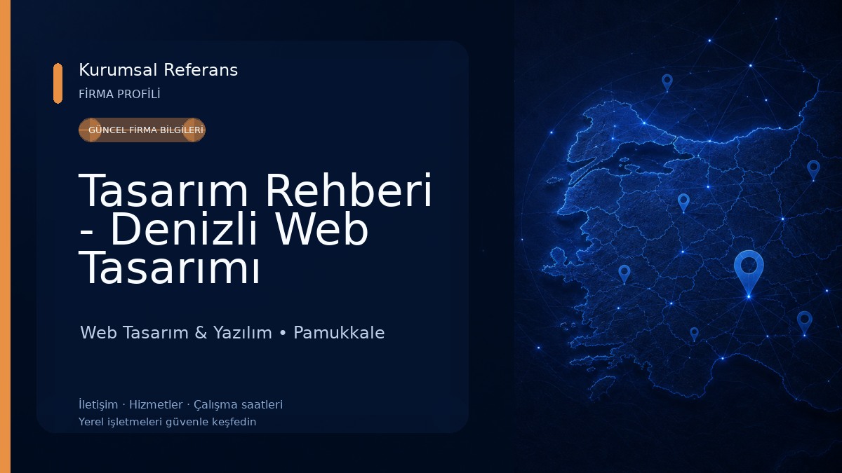 Tasarım Rehberi - Denizli Web Tasarımı
