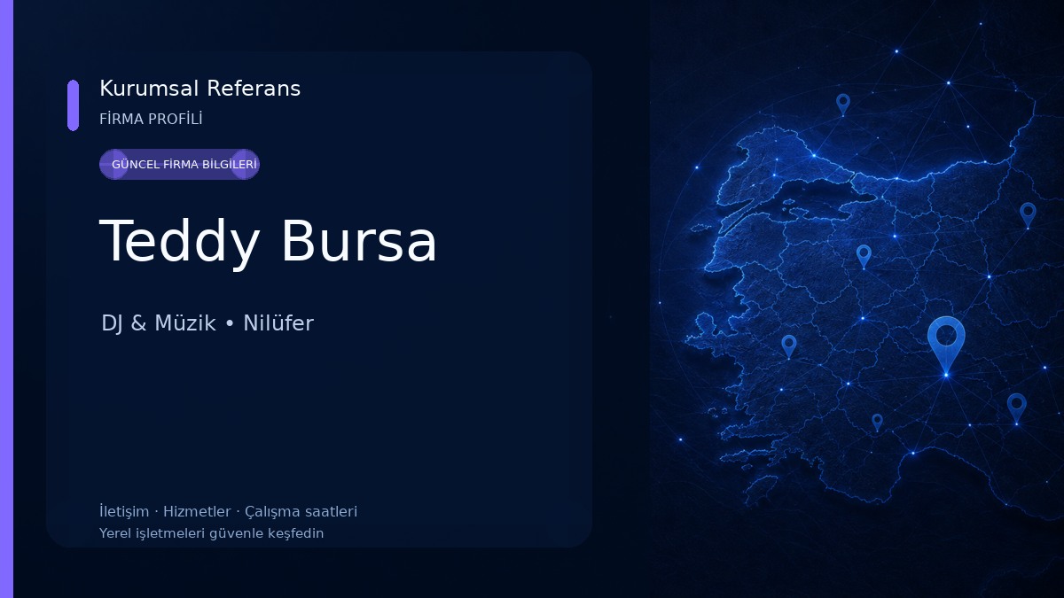 Teddy Bursa DJ & Müzik