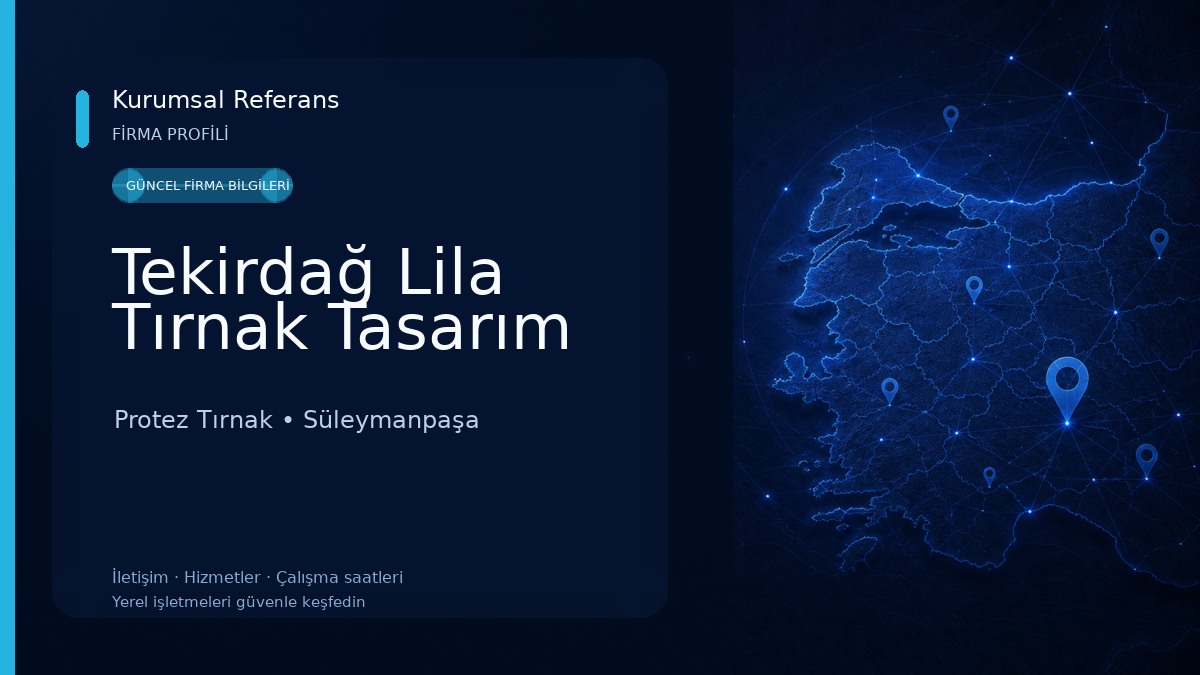 Tekirdağ Lila Tırnak Tasarım 