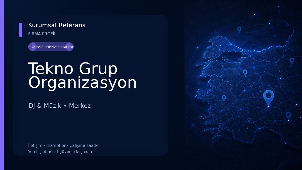 Tekno Grup Organizasyon 