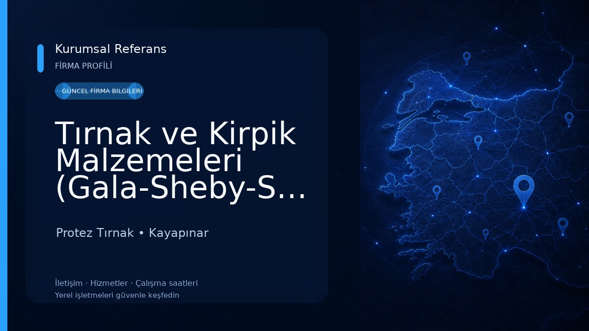 Tırnak ve Kirpik Malzemeleri (Gala-Sheby-Staleks-Viola) Protez Tırnak