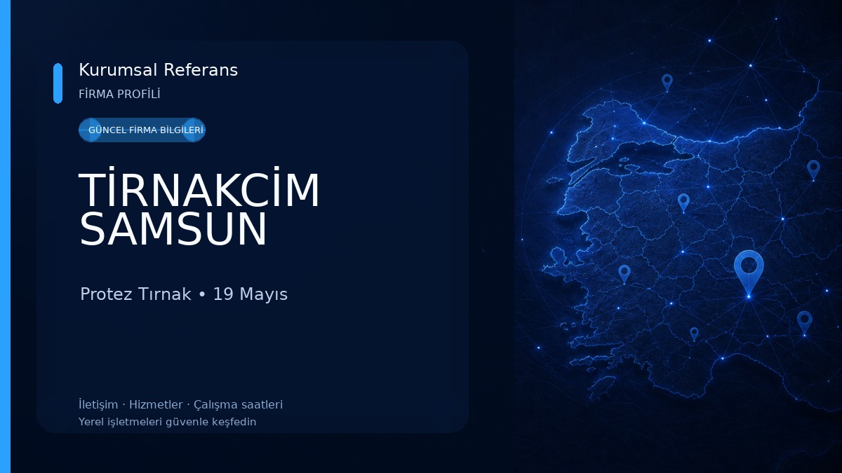TİRNAKCİM SAMSUN Protez Tırnak